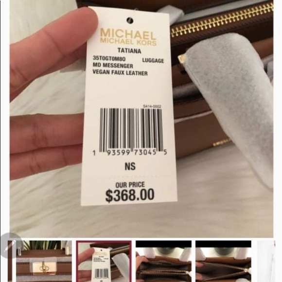 md messenger vegan faux leather in grey - Picture 5 of 5